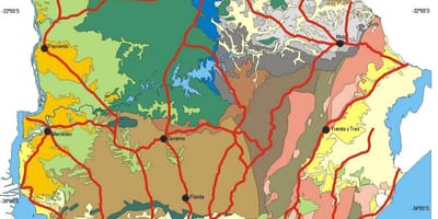 Χάρτης της Ουρουγουάης για το κλίμα 